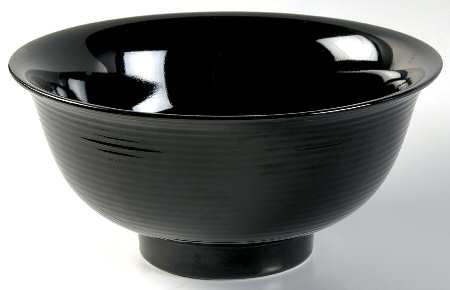 Tapestries Midnight Black 8" Round Vegetable Bowl