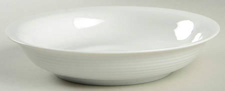 Tapestries Winter White 9" Individual Pasta Bowl