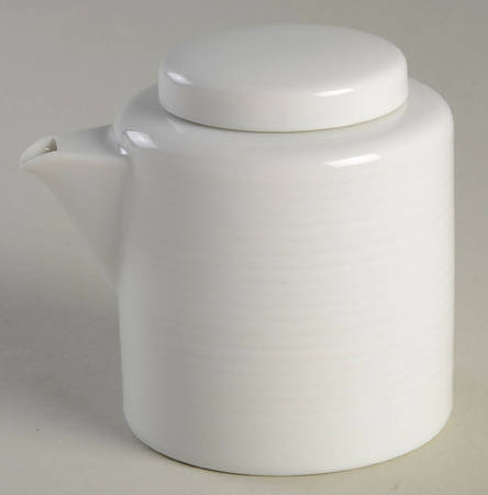 Tapestries Winter White Creamer & Lid