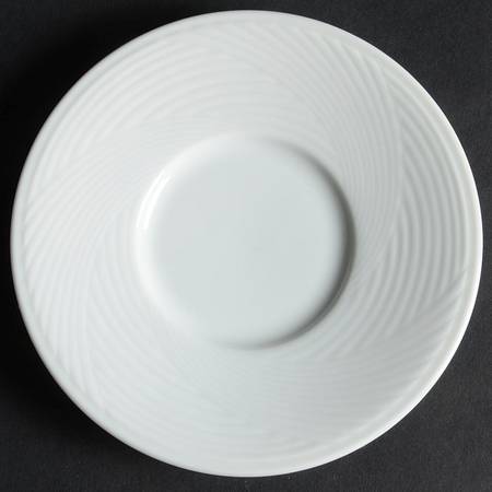 Tapestries Winter White Saucer for Demitasse Cup