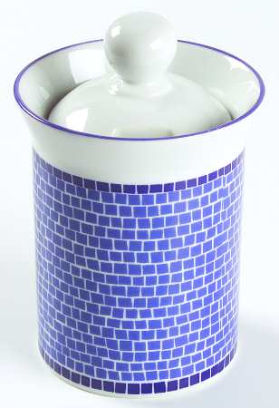 Tiles Sugar Bowl & Lid