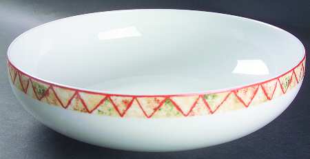 Travatine Rust 11" Pasta Serving Bowl