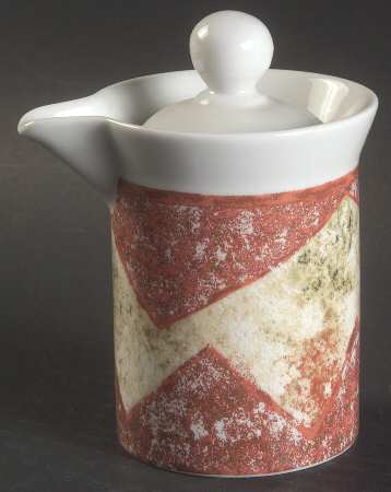 Travatine Rust Creamer & Lid