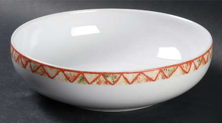 Travatine Rust 8" Individual Pasta Bowl