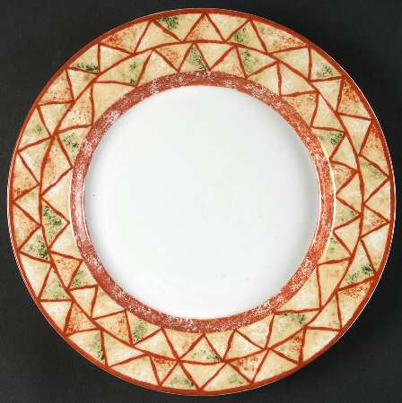 Travatine Rust Salad Plate