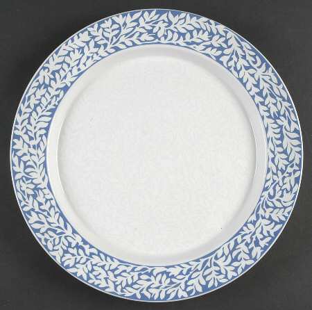 Trellis Delft Blue 13" Chop Plate (Round Platter)