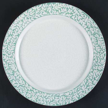Trellis Mint Green 13" Chop Plate (Round Platter)