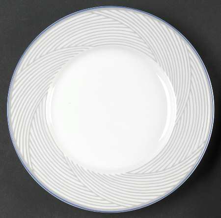 Twill Blue Bread & Butter Plate