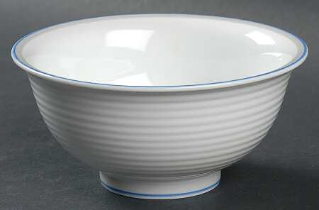 Damask Blue Fruit/Cereal Bowl
