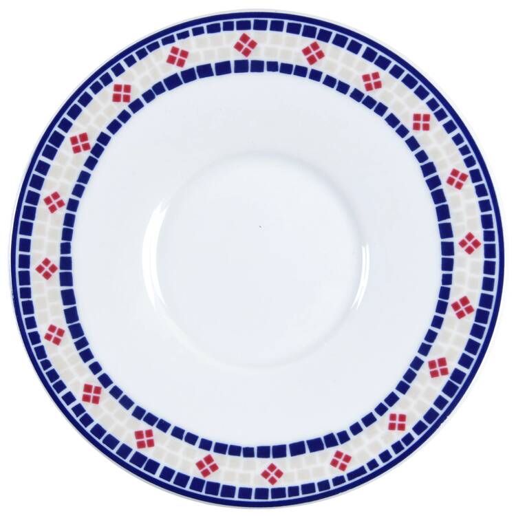 Waves Saucer for Flat Demitasse Cup