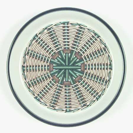 Wicker Salad Plate