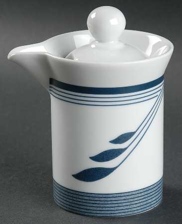 Willoworks Blue Creamer & Lid