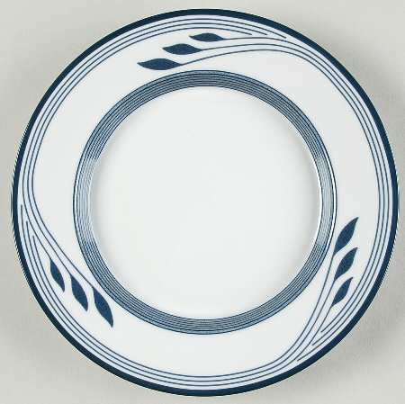 Willoworks Blue Bread & Butter Plate