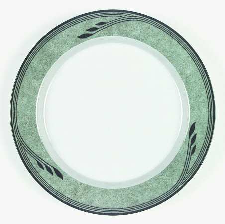 Willoworks Green Dinner Plate