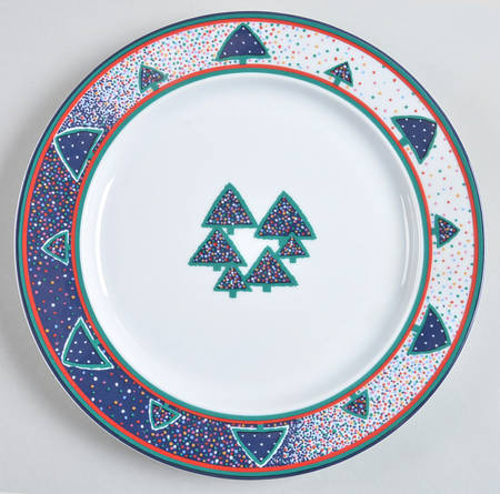Winterfest Accent Salad Plate