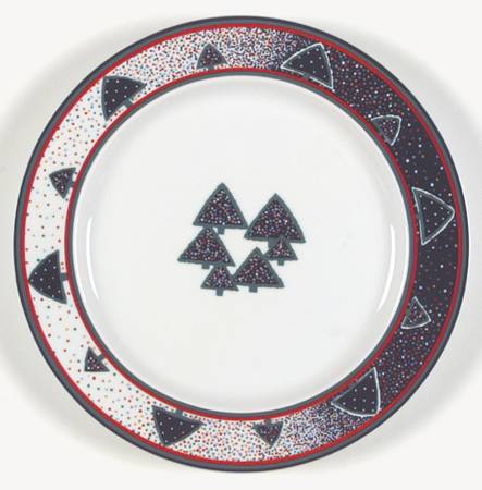 Winterfest Accent Salad Plate