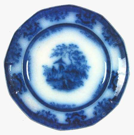Amoy (Flow Blue) Salad Plate