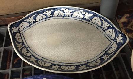 Rabbit 11" Oval Serving Platter