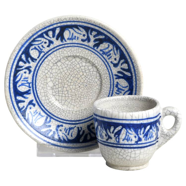 Rabbit Flat Demitasse Cup & Saucer Set by Dedham