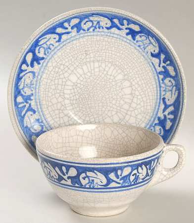 Rabbit Flat Cup & Saucer Set by Dedham