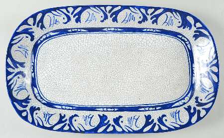 Rabbit 17" Oval Serving Platter by Dedham