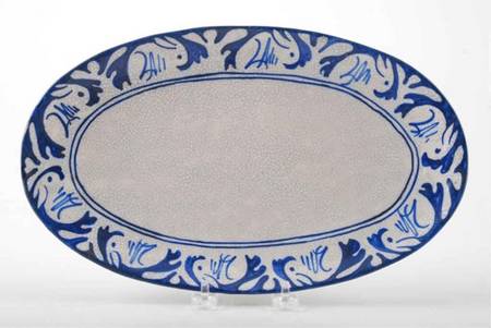 Rabbit 12" Oval Serving Platter
