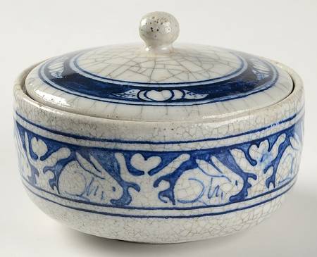 Rabbit Sugar Bowl & Lid