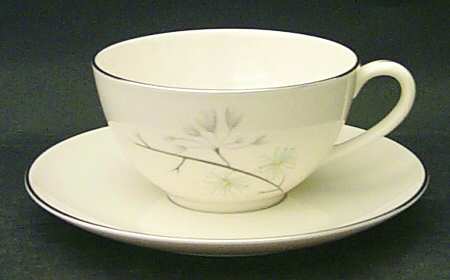 Springtime Flat Cup & Saucer Set
