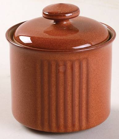 Autumn Gold Sugar Bowl & Lid