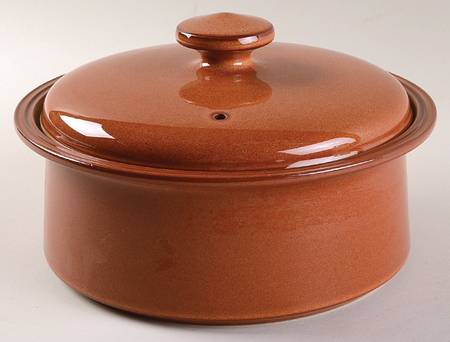 Autumn Gold 1 Qt Round Covered Casserole
