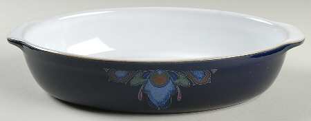 Baroque 12" Oval Baker by Denby-Langley