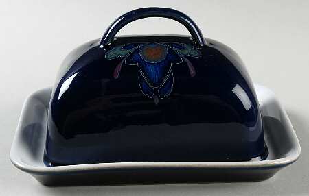 Baroque Rectangular Covered Butter by Denby-Langley