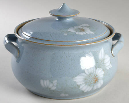 Blue Dawn 1.75 Qt Round Covered Casserole