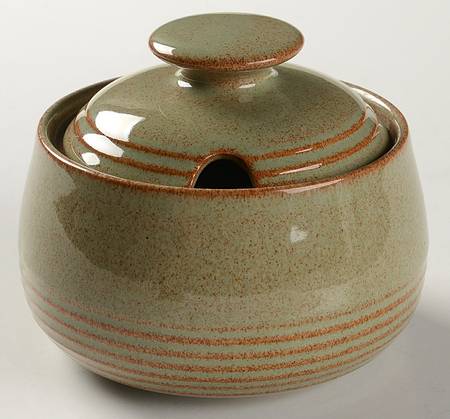 Camelot Light Green (Newer) Sugar Bowl & Lid