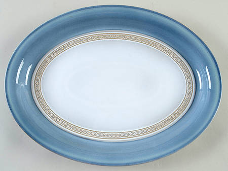 Castile 13" Oval Serving Platter