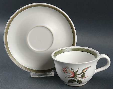 Charm Flat Cup & Saucer Set