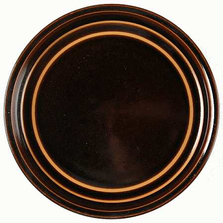 Chocolate Bread & Butter Plate