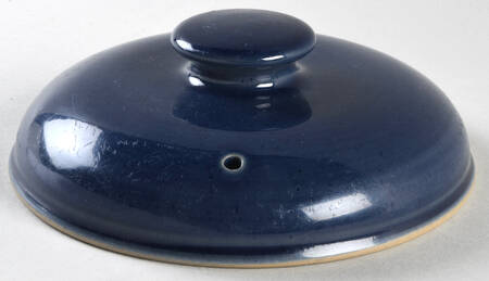 Cottage Blue Lid for 1 Qt Round Casserole