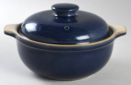 Cottage Blue 1 Qt Round Covered Casserole