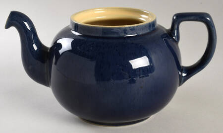 Cottage Blue Teapot No Lid