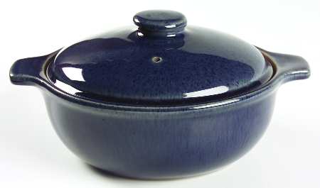 Cottage Blue 1.75 Qt Round Covered Casserole