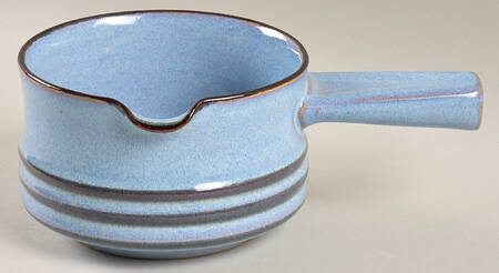 Corfu Blue and Rust Gravy Boat