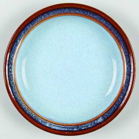 Corfu Blue and Rust Bread & Butter Plate