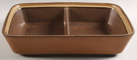 Cotswold Rectangular Covered Divided Vegetable No Lid