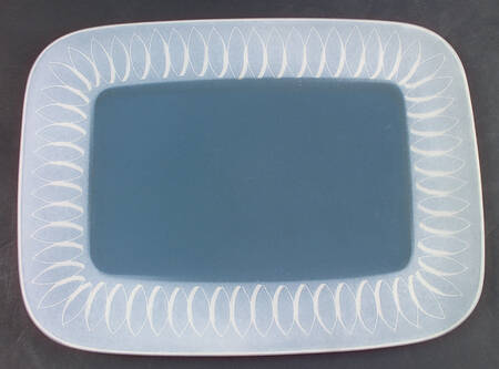 Echo Blue 13" Rectangular Serving Platter
