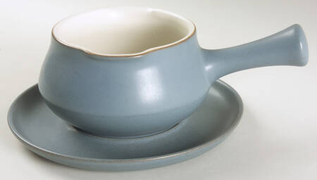 Echo Blue Gravy Boat & Underplate