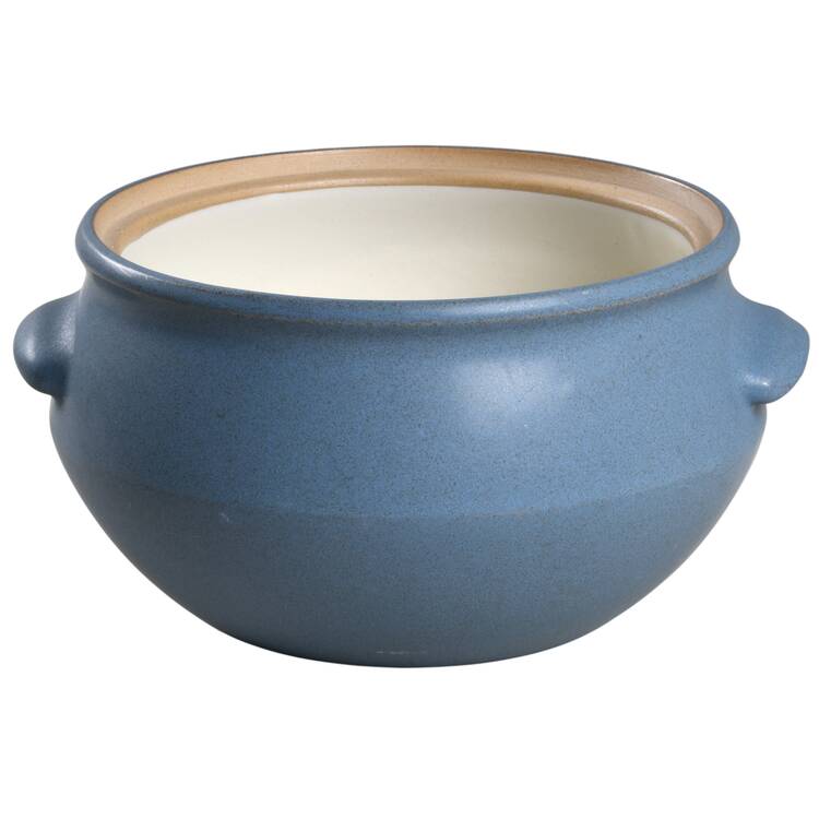 Echo Blue 2 Qt Round Covered Casserole No Lid