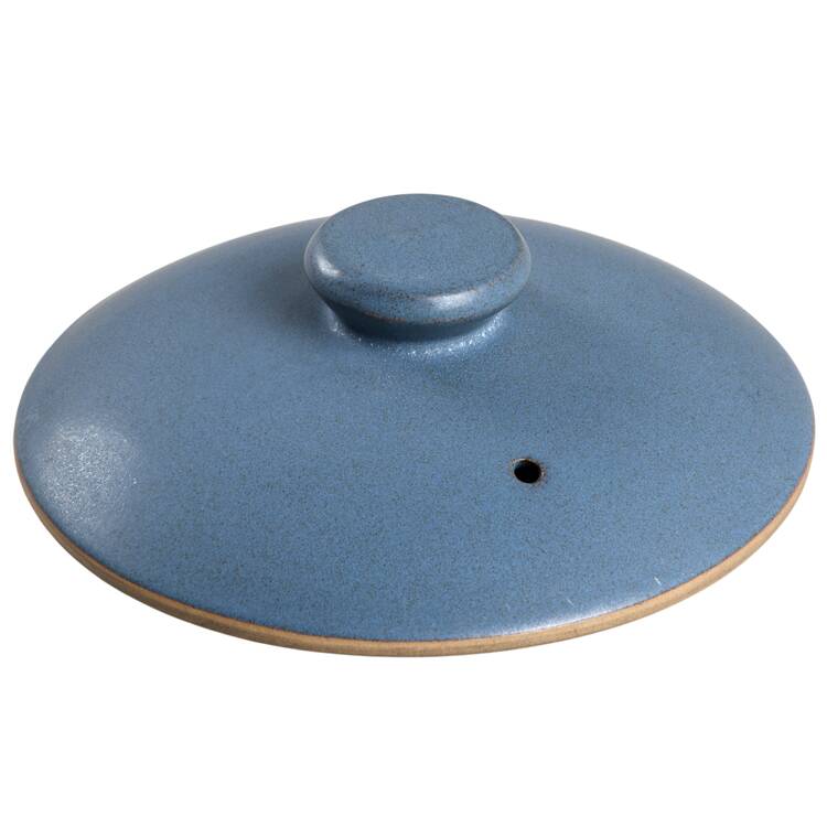 Echo Blue Lid for 2 Qt Round Covered Casserole
