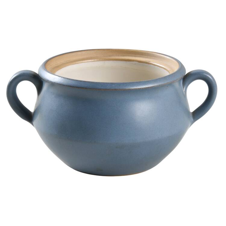 Echo Blue Sugar Bowl No Lid