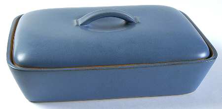 Echo Blue Rectangular Covered Vegetable